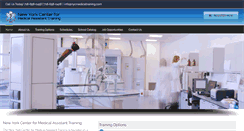 Desktop Screenshot of nycmedicaltraining.com